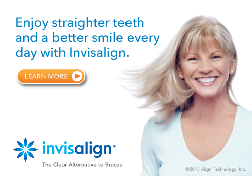 Straighter teeth and a more confident smile with Invisalign
